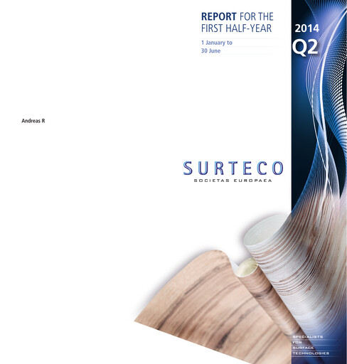 Thumbnail Surteco Group Half-year Report 2014-h1