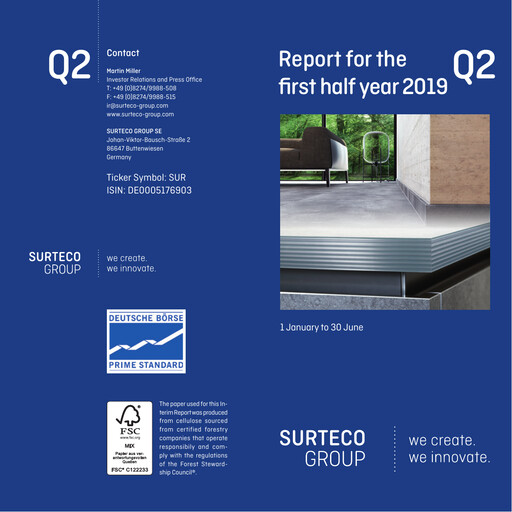 Thumbnail Surteco Group Half-year Report 2019-h1