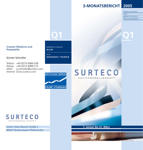 Thumbnail Surteco Group Quarterly Report 2005-q1