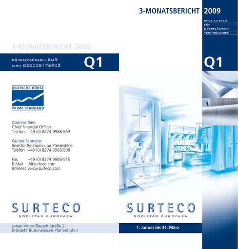 Thumbnail Surteco Group Quarterly Report 2009-q1