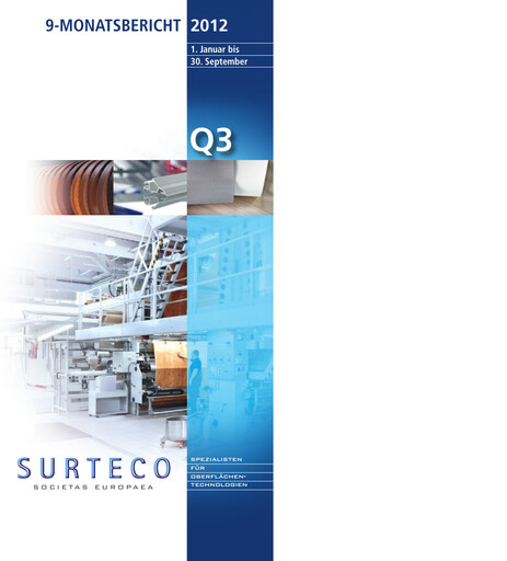 Thumbnail Surteco Group Quarterly Report 2012-q3
