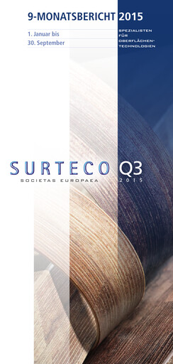 Thumbnail Surteco Group Quarterly Report 2015-q3