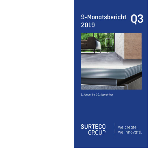 Thumbnail Surteco Group Quarterly Report 2019-q3
