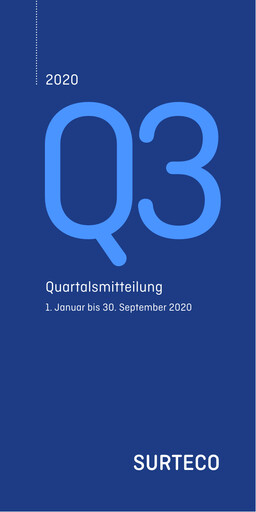 Thumbnail Surteco Group Quarterly Report 2020-q3