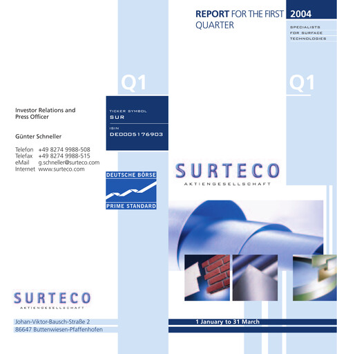 Thumbnail Surteco Group Quarterly Report 2004-q1