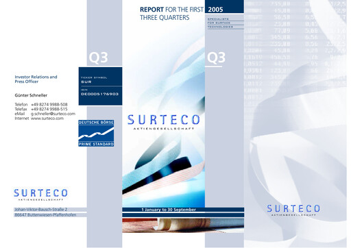 Thumbnail Surteco Group Quarterly Report 2005-q3