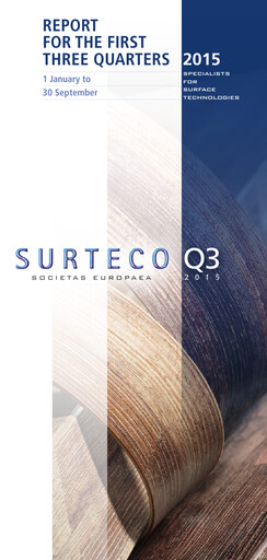 Thumbnail Surteco Group Quarterly Report 2015-q3