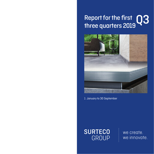 Thumbnail Surteco Group Quarterly Report 2019-q3