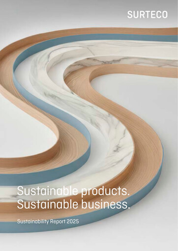 Thumbnail Surteco Group Sustainability Report 2025