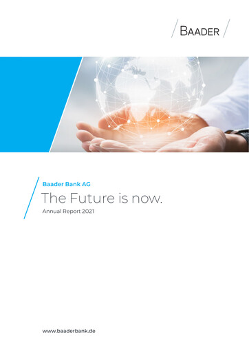 Miniature Baader Bank Rapport annuel 2021