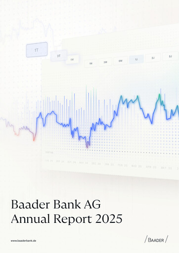 Miniature Baader Bank Rapport annuel 2025