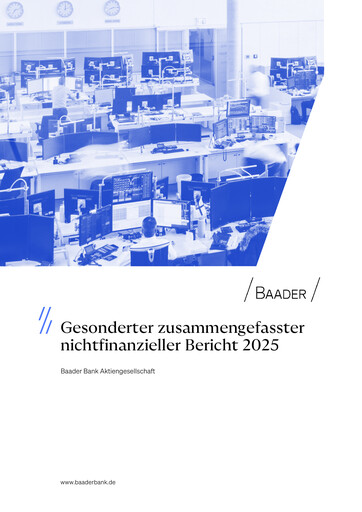 Thumbnail Baader Bank Sustainability Report 2025
