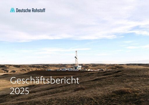 Thumbnail Deutsche Rohstoff Annual Report 2025