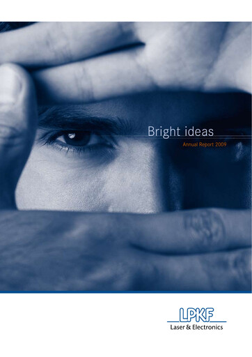 Thumbnail LPKF Laser & Electronics Annual Report 2009