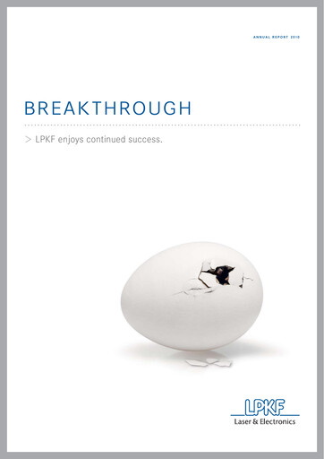 Thumbnail LPKF Laser & Electronics Annual Report 2010