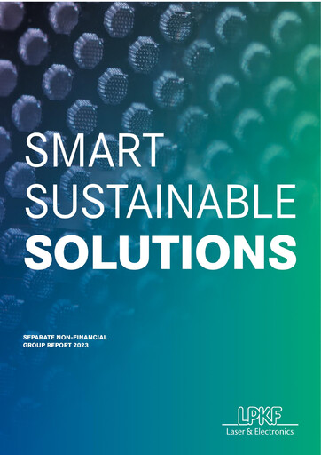 Thumbnail LPKF Laser & Electronics Sustainability Report 2023