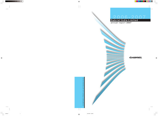 Thumbnail Gabriel India Annual Report 2006-2007