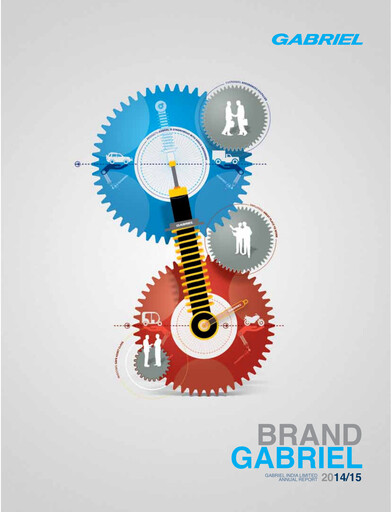 Thumbnail Gabriel India Annual Report 2014-2015