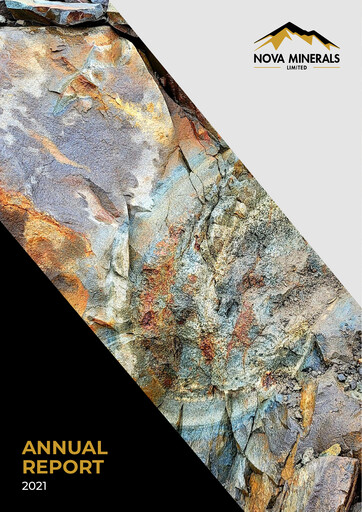 Thumbnail Nova Minerals Annual Report 2021