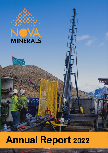 Thumbnail Nova Minerals Annual Report 2022