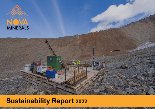 Thumbnail Nova Minerals Sustainability Report 2022