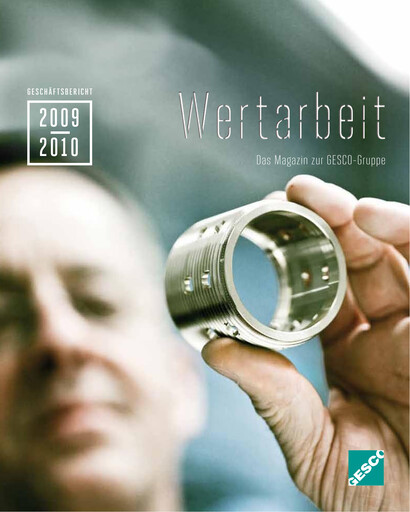 Thumbnail Gesco SE Annual Report 2009-2010
