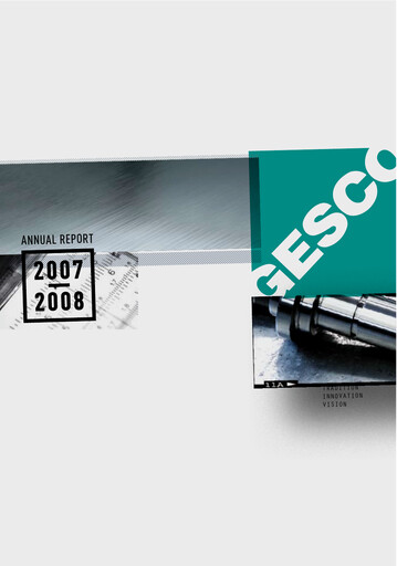 Miniature Gesco SE Rapport annuel 2007-2008
