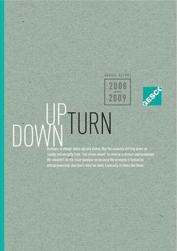 Miniature Gesco SE Rapport annuel 2008-2009