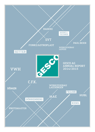 Miniature Gesco SE Rapport annuel 2014-2015