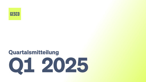 Thumbnail Gesco SE Quarterly Report 2025-q1