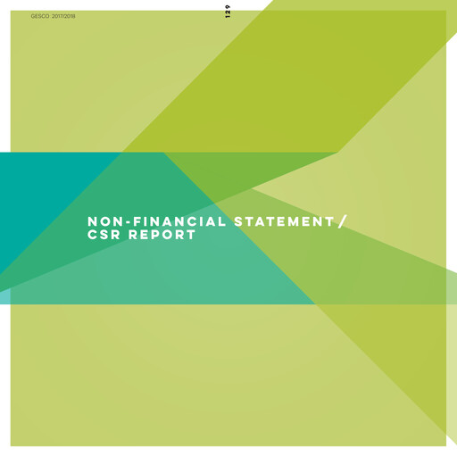 Vorschaubild Gesco SE Nachhaltigkeitsbericht 2017-2018