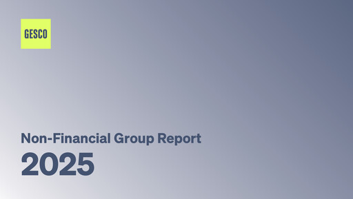 Thumbnail Gesco SE Sustainability Report 2025