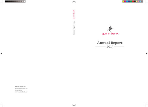 Thumbnail Quirin Privatbank Annual Report 2013