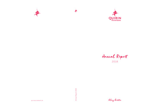 Thumbnail Quirin Privatbank Annual Report 2018