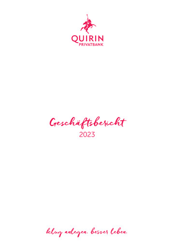 Thumbnail Quirin Privatbank Financial Report 2023