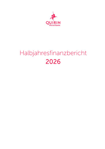 Thumbnail Quirin Privatbank Half-year Report 2026-h1
