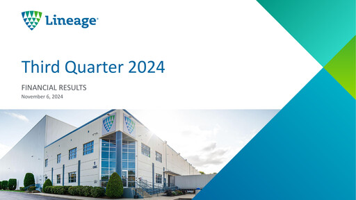 Vorschaubild Lineage Quartalsbericht 2024-q3