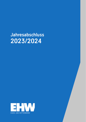 Vorschaubild Eisen- und Hüttenwerke Finanzmitteilung 2023-2024