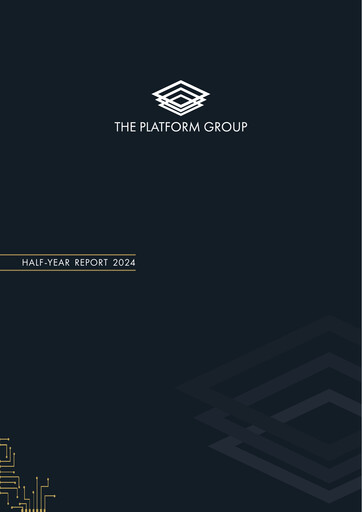 Miniature The Platform Group Rapport semestriel 2024-h1