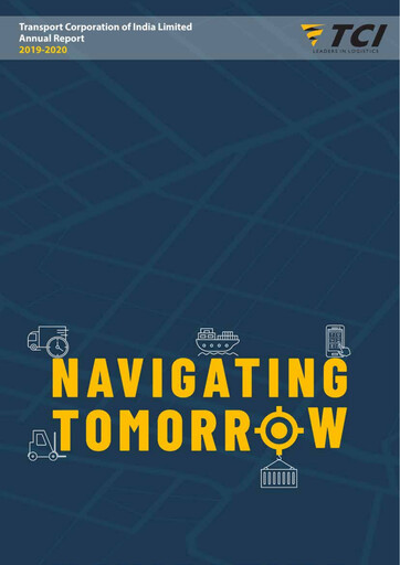 Thumbnail Transport Corporation of India
 Annual Report 2019-2020