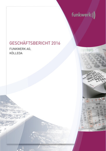 Miniature Funkwerk AG Rapport annuel 2016