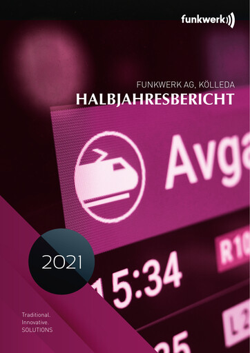 Miniature Funkwerk AG Rapport semestriel 2021-h1