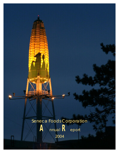 Thumbnail Seneca Foods
 Annual Report 2004