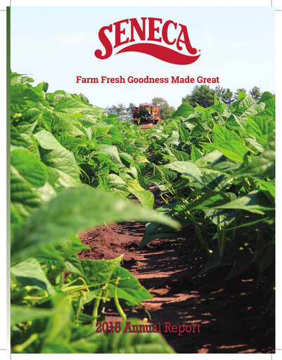 Thumbnail Seneca Foods
 Annual Report 2015