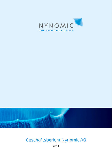 Vorschaubild Nynomic AG Jahresbericht 2019
