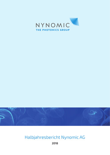 Thumbnail Nynomic AG Half-year Report 2018-h1