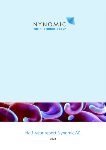 Thumbnail Nynomic AG Half-year Report 2022-h1