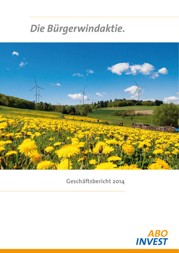 Thumbnail clearvise AG Annual Report 2014