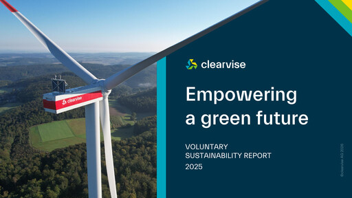 Thumbnail clearvise AG ESG Report 2025