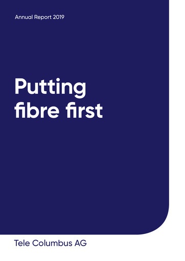 Thumbnail Tele Columbus Annual Report 2019